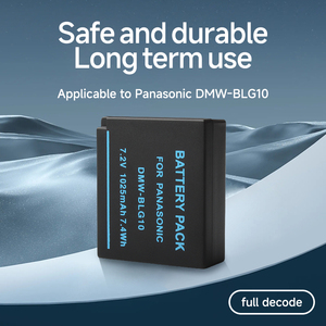 Оптовая продажа, Аккумулятор для камеры <span class=keywords><strong>DMW</strong></span>-BLE9 <span class=keywords><strong>DMW</strong></span>-<span class=keywords><strong>BLG10</strong></span> BLE9 <span class=keywords><strong>BLG10</strong></span> для Lumix DMC GF6 GX7 GF3 GF5 ZS100 - Product Image 2
