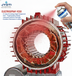 Electrospray 250 Fast Dry Red Insulating Varnish <b>Spray</b> Electrical Motor Coil Protection Anti Tracking Insulation - Product Image 2