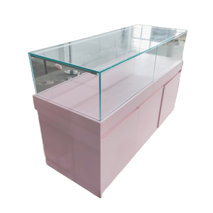 Modern <strong>Jewellery</strong> Showroom Glass Wood Storage Cabinets Display Cabinet and Showcase for Jewelry Shop - Product Image 2