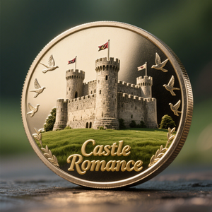 Moneda conmemorativa Desert Wonder Producto artesanal de metal de imitación moderno y antiguo - Product Image 5