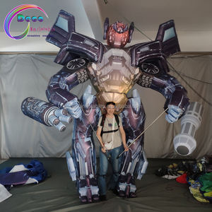 Figurines gonflables 3 pièces, transformateurs gonflables, Robot, poupée <span class=keywords><strong>abeille</strong></span> - Product Image 4