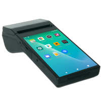 Dispositivo de pago portátil con sistema de facturación POS Android de 7 pulgadas con impresora térmica incorporada y NFC para pago minorista comercial
