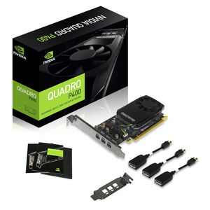 Carte graphique Quadro P Series Quadro P400 P620 P1000 P2000 GDDR5 pour la modélisation 3D, le rendu, le montage vidéo 4K - Product Image 4