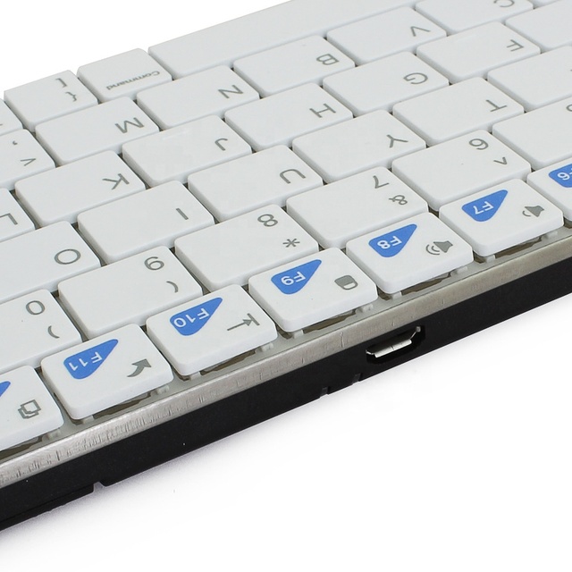 Custom Rechargeable Wireless Ultra Thin Fashion Keyboard Aluminumalloy Ergonomic Office 2.4G Blue Tooth Computer Tablet Keyboard