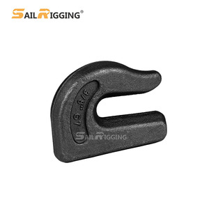 3/8 ''<span class=keywords><strong>Weld</strong></span>-on <span class=keywords><strong>clevis</strong></span> lấy móc 6600lbs nhiệm vụ nặng nề giả mạo weldable lấy Chuỗi móc cho Trailer xe tải phẳng Trailer - Product Image 2