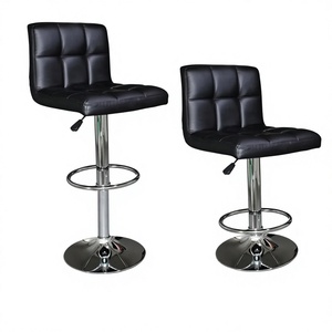 <span class=keywords><strong>Tabouret</strong></span> de Bar Pivotant Moderne à Hauteur Réglable Chaise de Salle à Manger Économique pour Bureau à Domicile, Hôtel ou Parc - Product Image 2