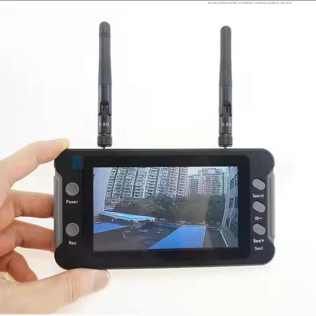 Skyzone 5.8G FPV Monitor With DVR 40CH 4.3 Inch LCD Display 16:9 NTSC/PAL Auto Search Video Record for RC FPV Drone Quadcopter