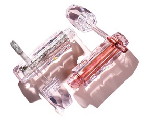 2.5ml Rhomboid Transparent Lip Tube Diy Lip Tube Lip <b>Gloss</b> Tube - Product Image 1