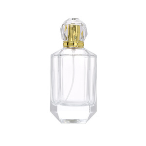 Botella de vidrio con bomba de loción de lujo de 100ml para recarga de cosméticos y fragancias con difusor de caña - Product Image 4