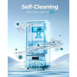 EUHOMY Máquina de hielo bajo encimera de 66 lb/día, empotrable y independiente con drenaje por gravedad y autolimpieza - Product Image 5