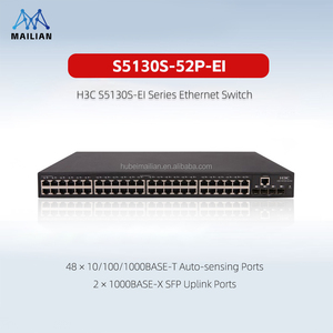 Commutateur Géré Gigabit <span class=keywords><strong>48</strong></span> Ports Série H3C S5130S-EI avec 4 Ports Uplink SFP+ 10G pour la Déploiement Réseau d'Entreprise - Product Image 1