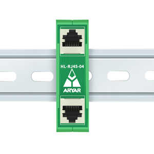 Adaptateur de prise femelle vers femelle RJ45 8P8C à montage sur rail <span class=keywords><strong>DIN</strong></span>, carte de circuit imprimé, connecteur Ethernet vertical <span class=keywords><strong>RJ</strong></span>-<span class=keywords><strong>45</strong></span>, convertisseur - Product Image 6