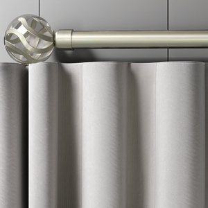 Wholesale Traditional Long Iron <b>Adjustable</b> Curtain Rod Set for Modern Living Room Home Decor - Product Image 3