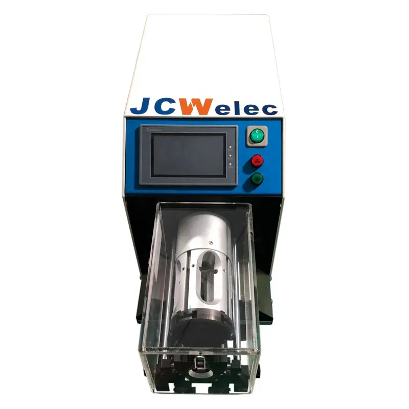 JCW-S600 RG217/U Rotary Coaxial Cable máquina de decapado de Cable Coaxial