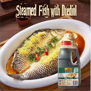 Lee Kum Kee preparato salsa di soia di pesce al vapore leggero 2.3KG * 6 bottiglie che migliorano il sapore per i piatti saltati in padella - Product Image 4