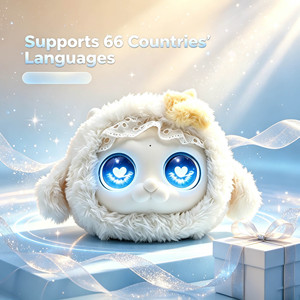 Juguete Robot de Peluche Inteligente con 66 Idiomas y Tutoría de Aprendizaje para Niños, Set de Regalo Educativo Preescolar, Servicio ODM con Logotipo Personalizado - Product Image 1