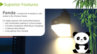 Lampe murale solaire avec capteur PIR, étanche, pour l'extérieur, lumière nocturne, garantie de 3 ans, éclairage extérieur domestique pour cour et jardin