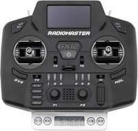 Radiomaster GX12 1000HZ 3D Digital CNC Hall Gimbal Antena de Doble Banda Gemini EXpressLRS Radiocontrolador (GX12 ELRS Modo 2)