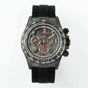 Montre mécanique automatique de sport pour homme, chronographe squelette en acier inoxydable 904L de luxe - Product Image 1