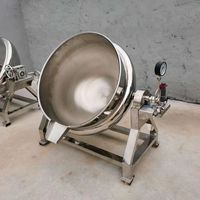 Gejackete kookketel met planetaire menger CE voor het koken van sauzen of fruitconfiture, voedingsmiddelenfabriek SUS304