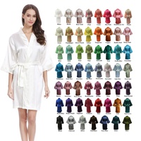 Robes de mariée et de demoiselles d'honneur en soie satinée pour femmes, vente en gros et sur mesure, vêtements de nuit