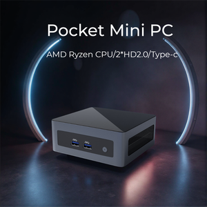 Mini PC Portátil AMD R5 5600H 7 5800H, 2*DDR4, NVME, WiFi6, BT5.2, HD, Tipo-C, Pantalla 3X8K, Mini Ordenador para Hogar, Oficina y Juegos - Product Image 1