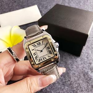 Nuovi <span class=keywords><strong>Orologi</strong></span> di Lusso con Quadrante Quadrato e Cinturino in Pelle, <span class=keywords><strong>Marche</strong></span> Famose, <span class=keywords><strong>Orologi</strong></span> al Quarzo Casual per Donne - Product Image 5