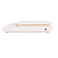 Balance de cuisine numérique 10 kg 1 g, blanche, rectangulaire, en plastique ABS, affichage électrique, SF-400A, balances de cuisine pour peser les aliments