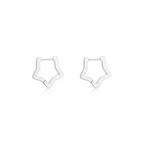 Pendientes de Moda Tipo Aro PE2808 para Mujer, Joyería de Alta Calidad - Product Image 3