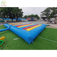 Tapis de plein air gonflable, 55 cm, tapis de gobelet gonflable pour jeux de rebond