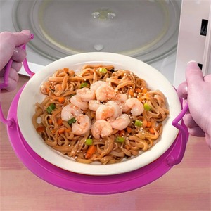 Microwave Folding Tray Microwave Heating Tiered Tray <b>Rack</b> Microwave <b>Oven</b> <b>Racks</b> Steam Holder Microwave Heat-Resisting Tray NEW - Product Image 4