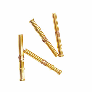 Conector Crown Spring de 1.6mm, Chapado en Oro, Tipo Macho y Hembra, Contacto Eléctrico Duradero para Conexión y Desconexión - Product Image 2