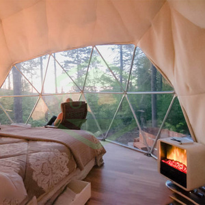 Facile installazione tenda campeggio Custom tenda per feste case all'aperto 4 stagione Hotel Igloo campeggio <span class=keywords><strong>tende</strong></span> con bagno e <span class=keywords><strong>tende</strong></span> - Product Image 5