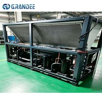 Refroidisseur d'eau automatique à air froid 15HP pour la production de boissons gazeuses