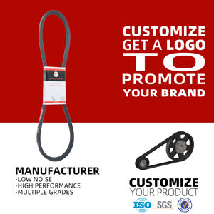 สายพานยางร่องวีสำหรับส่งกำลังอุตสาหกรรมสำหรับชิ้นส่วนเครื่องจักรก่อสร้าง - Product Image 2