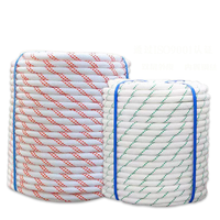 Corde statique en nylon polyvalente Midland pour aventures en plein air et applications industrielles, 12 mm, robuste, pratique pour l'escalade