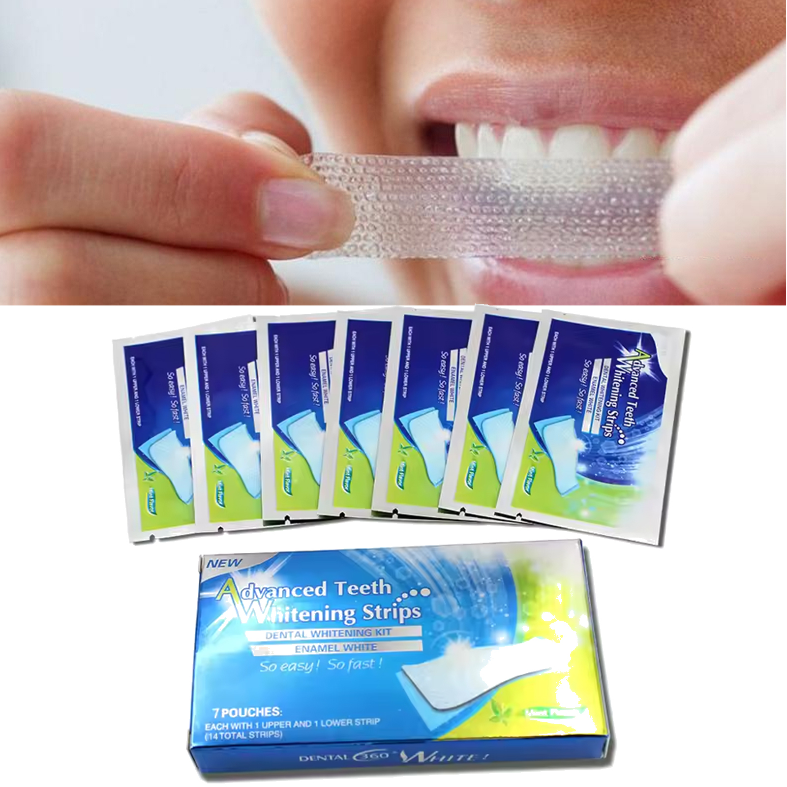 Bande de blanchiment des dents 2