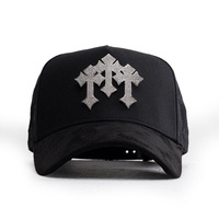 Gorra de Béisbol Deportiva Unisex de 6 Paneles con Letras Bordadas, Transpirable, Impermeable, con Visera Curva, 100% Algodón, Venta al Por Mayor