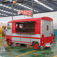Meilleures ventes, camion de nourriture en fibre de verre, cuisine mobile, bière, collations, café, inspection complète à 100%