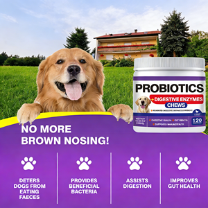 Suplemento Probiótico <span class=keywords><strong>para</strong></span> Mascotas OEM/ODM <span class=keywords><strong>para</strong></span> <span class=keywords><strong>Perros</strong></span> y Gatos, Refuerza el Sistema Inmunitario, Promueve la Salud Intestinal, Golosinas Blandas con Aceite de Pescado, Vitamina E y Calcio <span class=keywords><strong>para</strong></span> Todos - Product Image 1