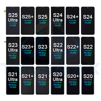 Écran LCD pour Samsung Galaxy S20 S21 S22 S23 S24 Plus Note 10 20 Ultra Z Fold Flip 3 4 5, Remplacement d'Écran d'Affichage pour Téléphone Portable