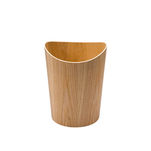 Bidone della spazzatura in legno unico di alta qualità senza coperchio moderno Hotel adatto bidone della spazzatura per rifiuti - Product Image 4