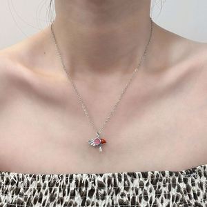 Collar de Moda para Chica con Colgante de Varita Mágica Rosa, Anime SAKURA Card Captor - Product Image 4