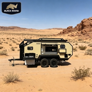 Double Axle off Road Caravan Camper Trailer Sleeps 6 With Toilet Large Storage <strong>uk</strong> Market - Product Image 1