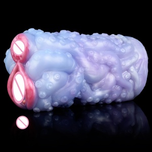 YOCY Venta al por mayor de fábrica: Masturbador masculino de silicona de bolsillo, Vagina de fantasía, Vagina artificial anal, Masturbador de pulpo - Product Image 3