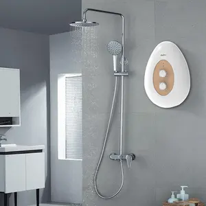 Ngay lập tức vòi hoa sen Geyser một cách an toàn ELCB kiểm tra chất lượng CE giấy chứng nhận cho phòng tắm nhà bếp sử dụng máy nước nóng vô tận