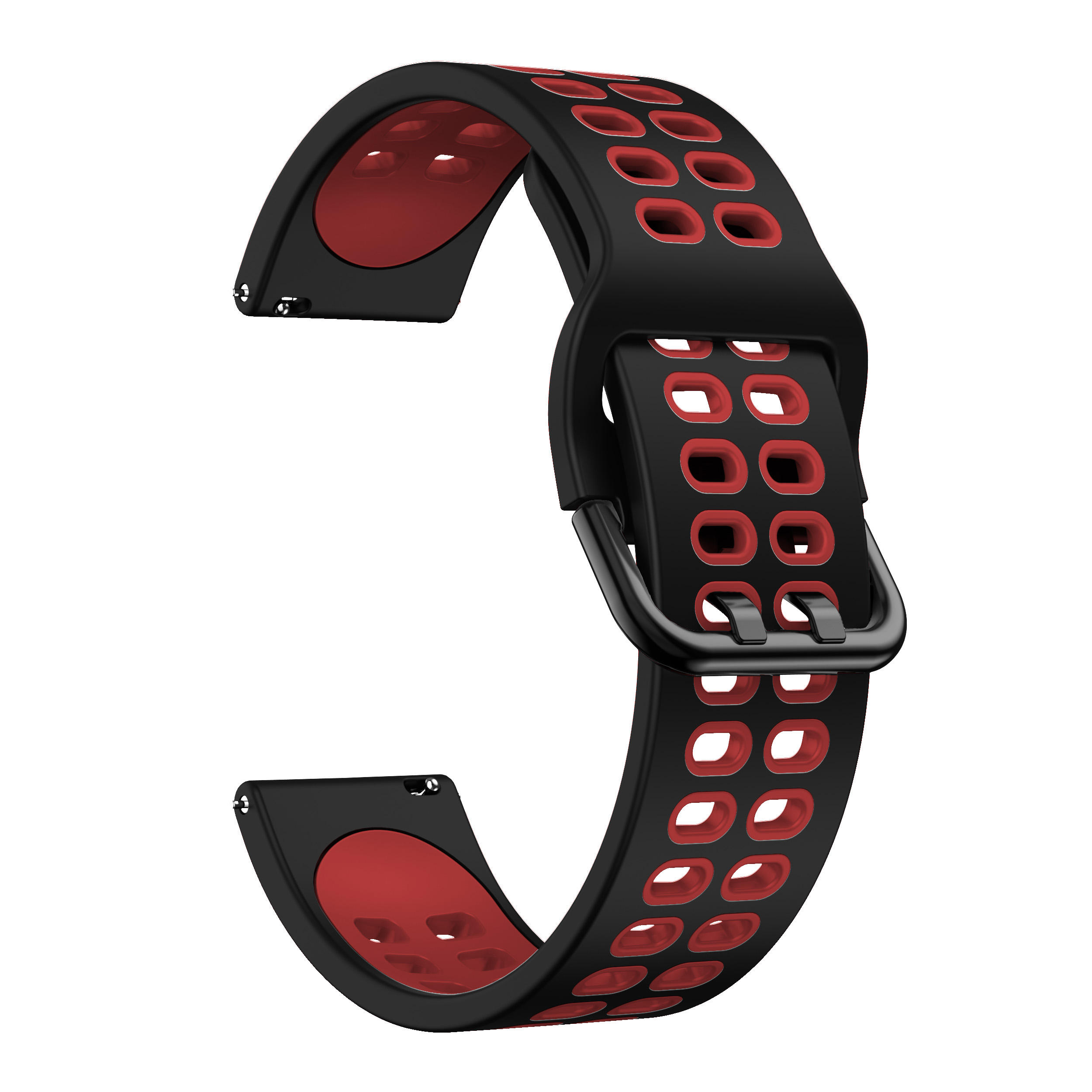 สีดำ/ แดง