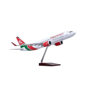 Modèle d'<span class=keywords><strong>avion</strong></span> en résine <span class=keywords><strong>Kenya</strong></span> Airways 737 à l'échelle 1/85, 47 cm, aviation civile, modèle d'<span class=keywords><strong>avion</strong></span> de collection - Product Image 1