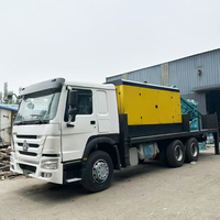 Machine de forage de puits d'eau profonde de 300 m de haute qualité, alimentée par un moteur diesel hydraulique, montée sur camion, avec pompe à engrenages pour chantier de construction