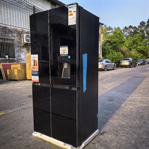 Frigorifero a 4 Porte con Capacità di 591L, Produttore di Ghiaccio Integrato e Dispenser d'Acqua, <span class=keywords><strong>Frigo</strong></span> e Congelatore per Cucina Domestica - Product Image 2